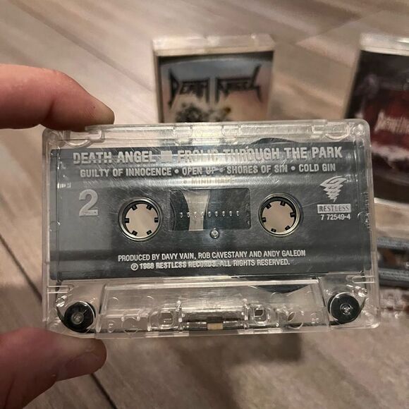 Lot of 2 DEATH ANGEL Act III and Frolic Through the Park Cassette Tape - Picture 2 of 3